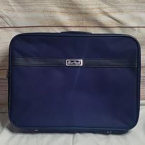 Blue Angel vintage fabric bag case
